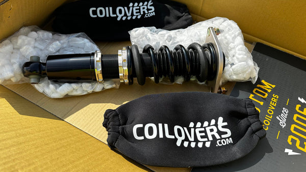 Coilover Sock by Coilovers.com - High-quality 3mm Water-Resistant Neoprene (2 Pack)